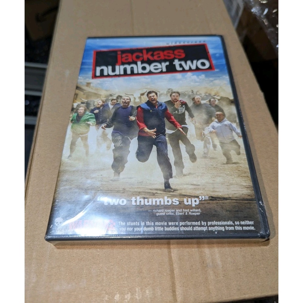 Jackass: Number Two (DVD, 2006, Rated Full Screen Version)